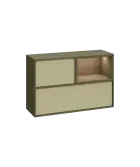 ERY H1231 P horní modul, pravý, 2-výklop/nika, 770x1200x400, zelená